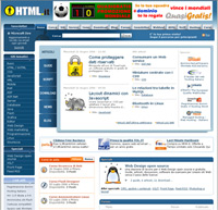 HTML.it  il miglior sito italiano sul Web publishing. Qui  iniziato il mio apprendimento delle tecniche di costruzione dei siti web. Molto utile per tutti i webmaster, ma anche per grafica e animazione.