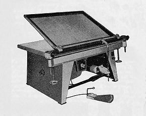 Stampante serigrafica Argon (1968)
