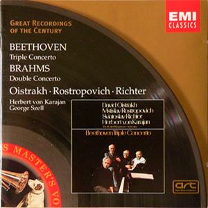 Beethoven e Brahms - Karajan, Richter, Ojstrakh, Rostropovich
